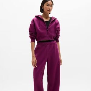 Athleta Forever Fleece Wide Leg Sweatpants